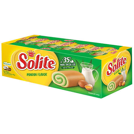 Bánh bông lan cuộn kem Solite