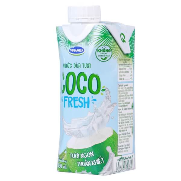 Nước dừa tươi COCO Fresh Vinamilk 330ml