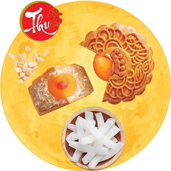 Bánh trung thu Kinh Đô - Nướng sữa dừa 1 trứng 150g (ms 71)