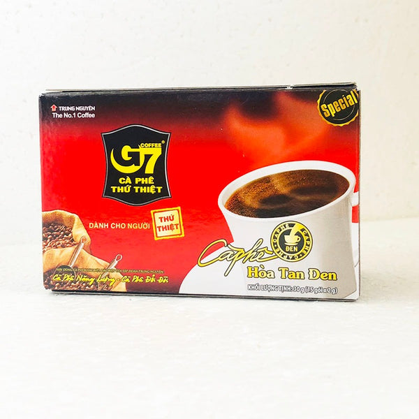Cà phê đen hòa tan Trung Nguyên G7- hộp 15 gói