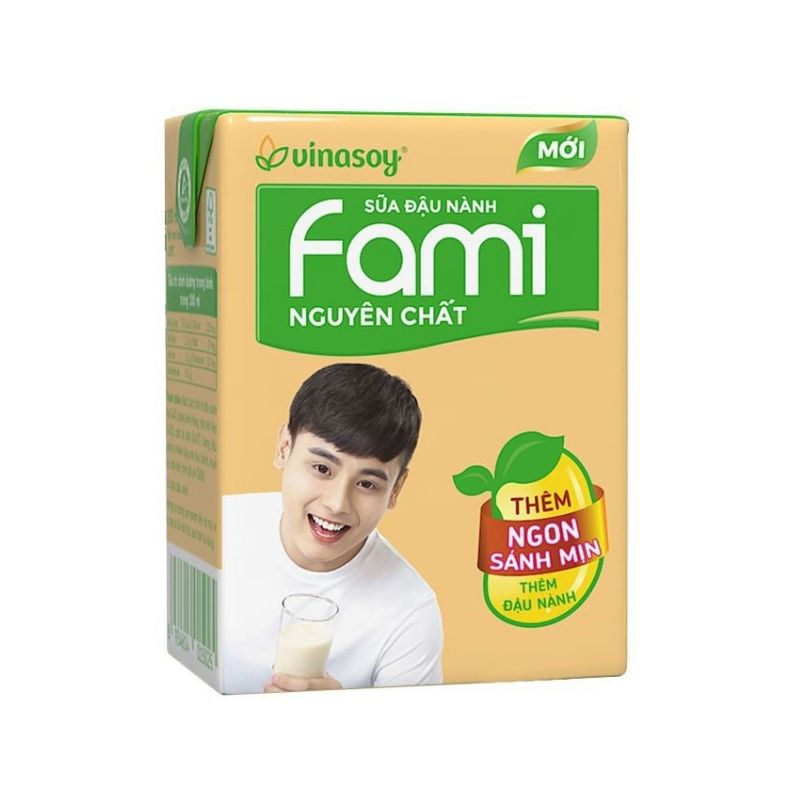 Sữa đậu nành nguyên chất Fami