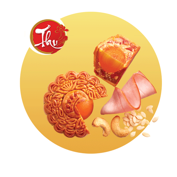 Bánh trung thu Kinh Đô - Thập cẩm Jambon 1trứng 150g